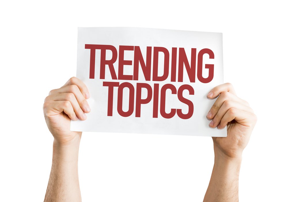 Trending topics sign